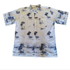 Hawaiian men's short sleeve shirt size XL